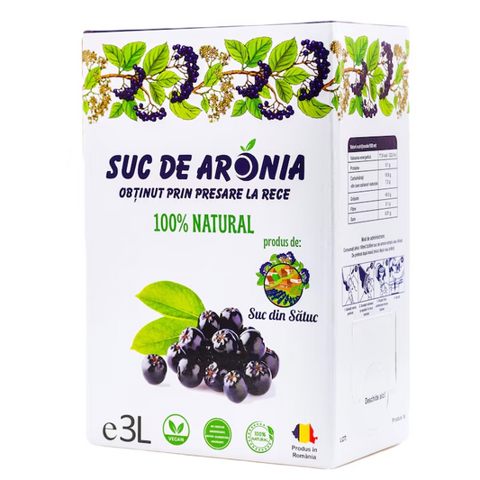 Suc Aronia 100% NATURAL- Fara conservanti