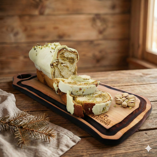 Cozonac cu fistic – desert tradițional cu cremă fină de fistic