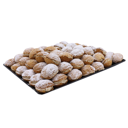 Nuci Bucovinene 500g – prăjiturele tradiționale umplute cu cremă de nucă