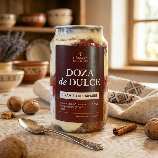 Doza De Dulce – Tiramisu Cu Căpșuni