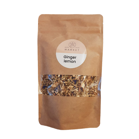 Ceai Ginger Lemon (80 g) – Aromă naturală & revigorant