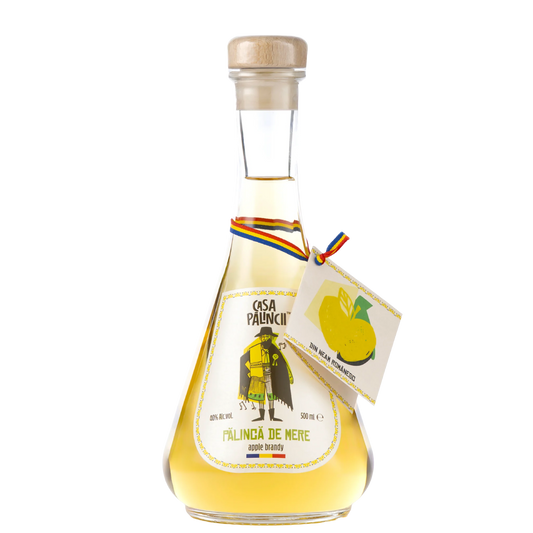 Pălincă Bran de Mere Casa Pălincii, 40% alc., 0.5L