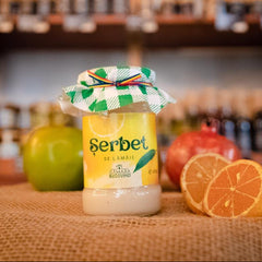 Șerbet de lămâie 400 g – desert tradițional, gust răcoritor și natural