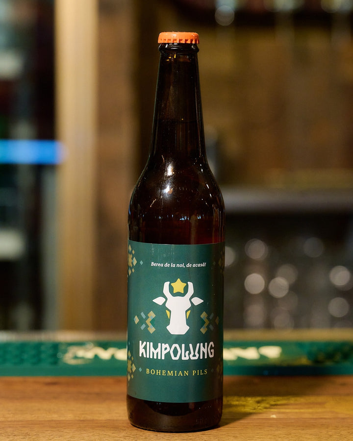 Kimpolung Bohemian Pils 500 ml – bere artizanală premium