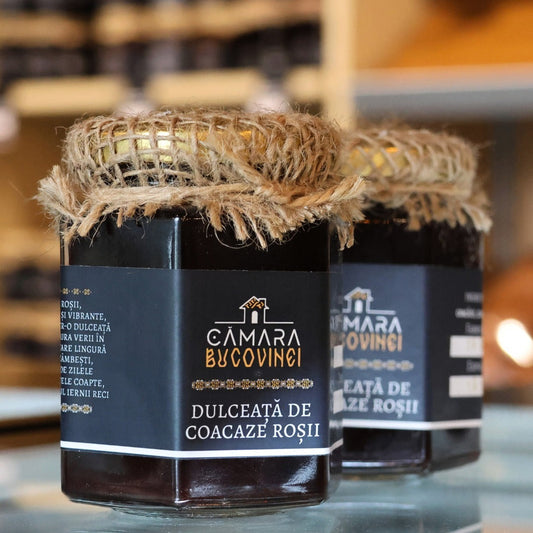 Dulceață de coacăze roșii 200 g – gust acrișor și aromă naturală de vară