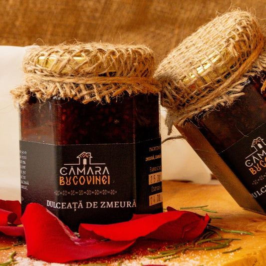 Dulceață de zmeură 200 g – gust fin de pădure, preparat artizanal