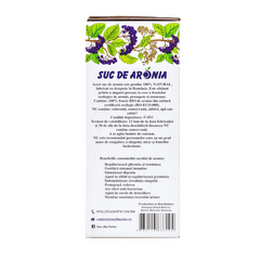 Suc Aronia 100% NATURAL- Fara conservanti