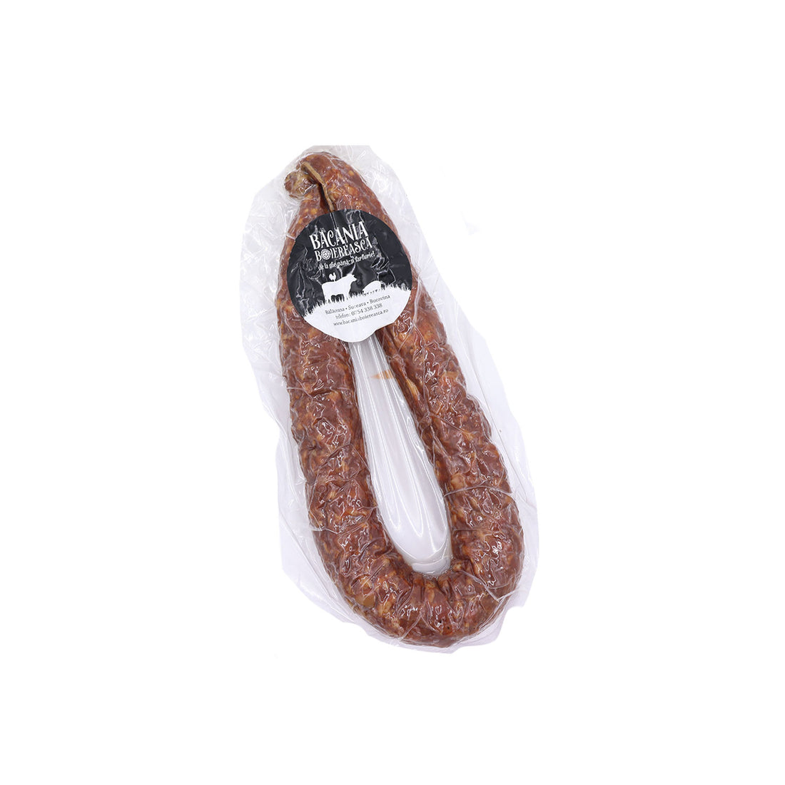 Cârnați vită-oaie Boierești 300g – rețetă tradițională cu Angus și mirodenii naturale