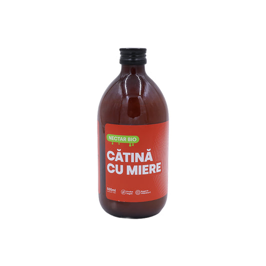 Nectar cu cătină și miere 0.5 L – băutură naturală bio pentru imunitate