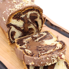 Cozonac cu ciocolată  – desert tradițional pufos cu cremă de ciocolată