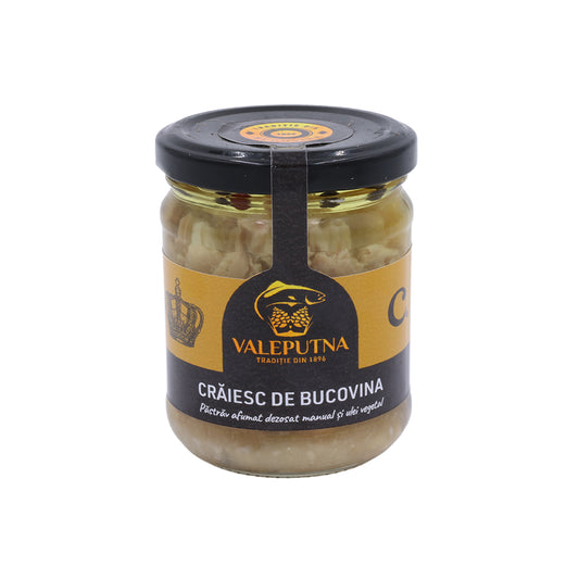 Crăiesc de Bucovina 210 g – păstrăv afumat în ulei cu mirodenii naturale