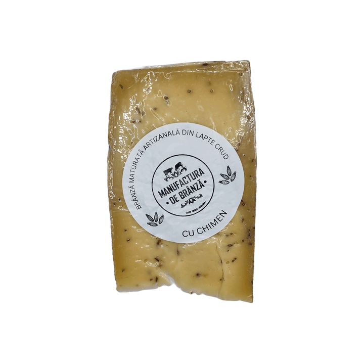 Brânză maturată cu chimen Manufactura de Brânză 300g