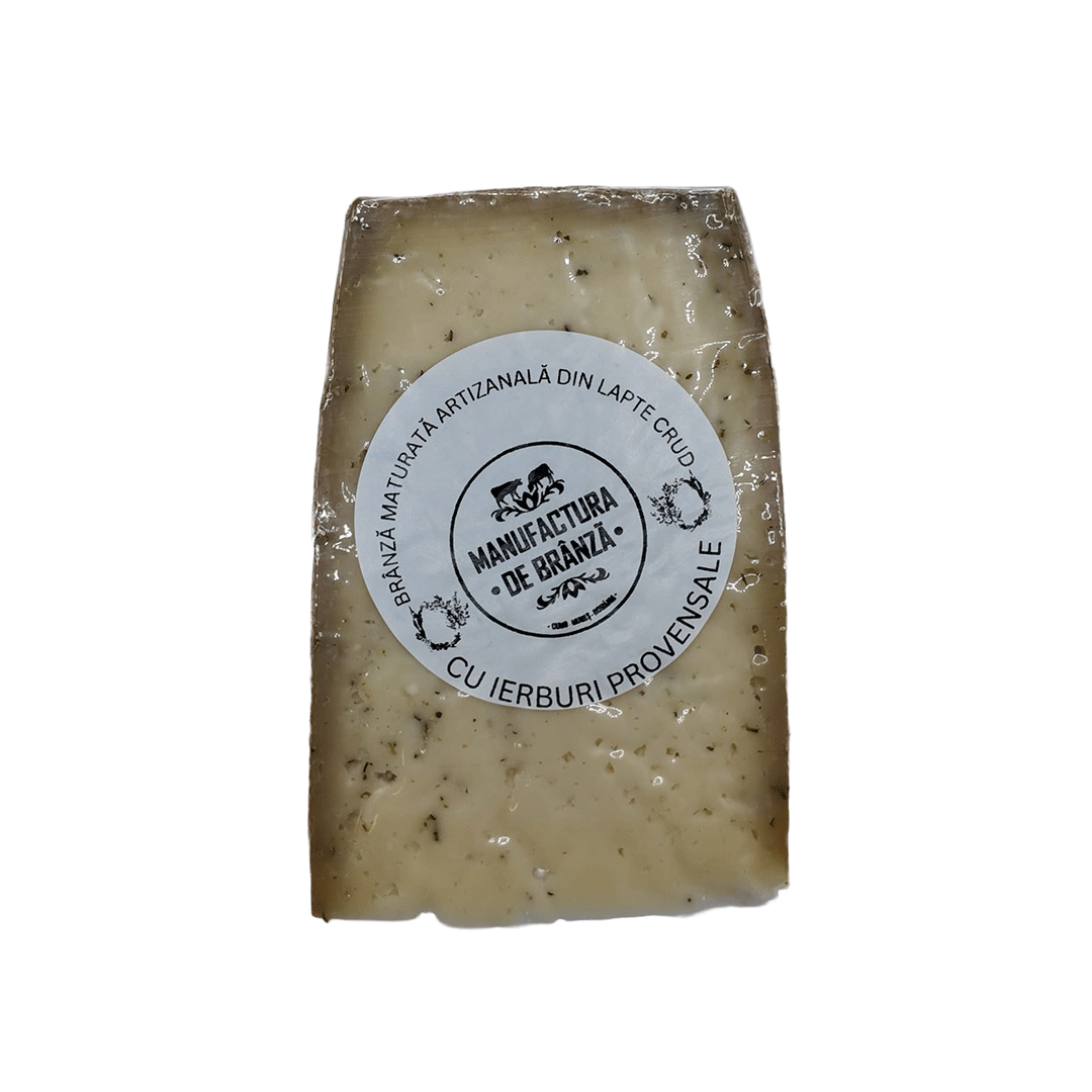 Brânză maturată cu ierburi provensale Manufactura de Brânză 300g