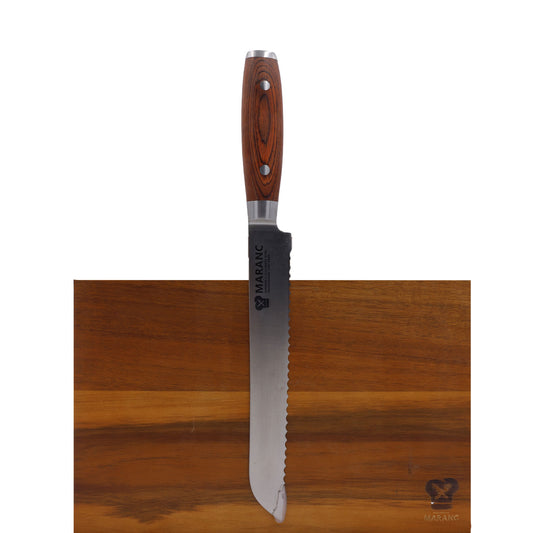 Cuțite Maranc M128 – cuțit artizanal robust din oțel inoxidabil și lemn natural