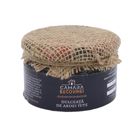 Dulceață de ardei iute 250 g – gust dulce-picant, preparat artizanal