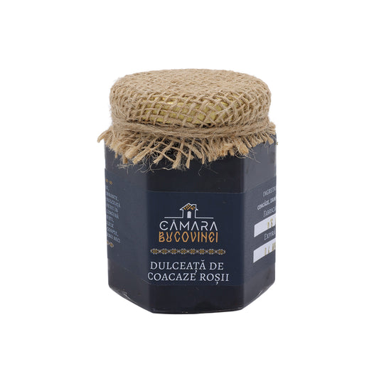 Dulceață de coacăze roșii 200 g – gust acrișor și aromă naturală de vară