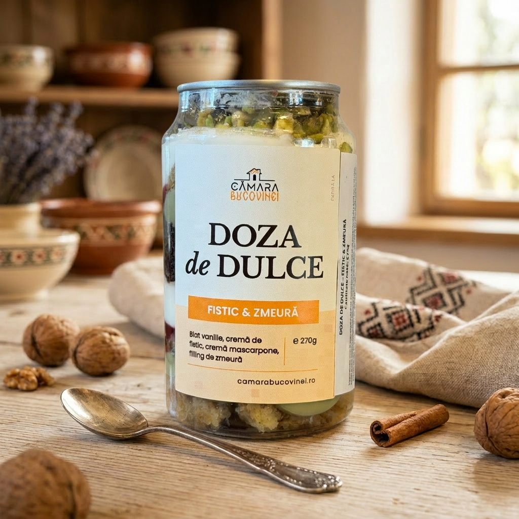 Doza De Dulce – Fistic & Zmeură