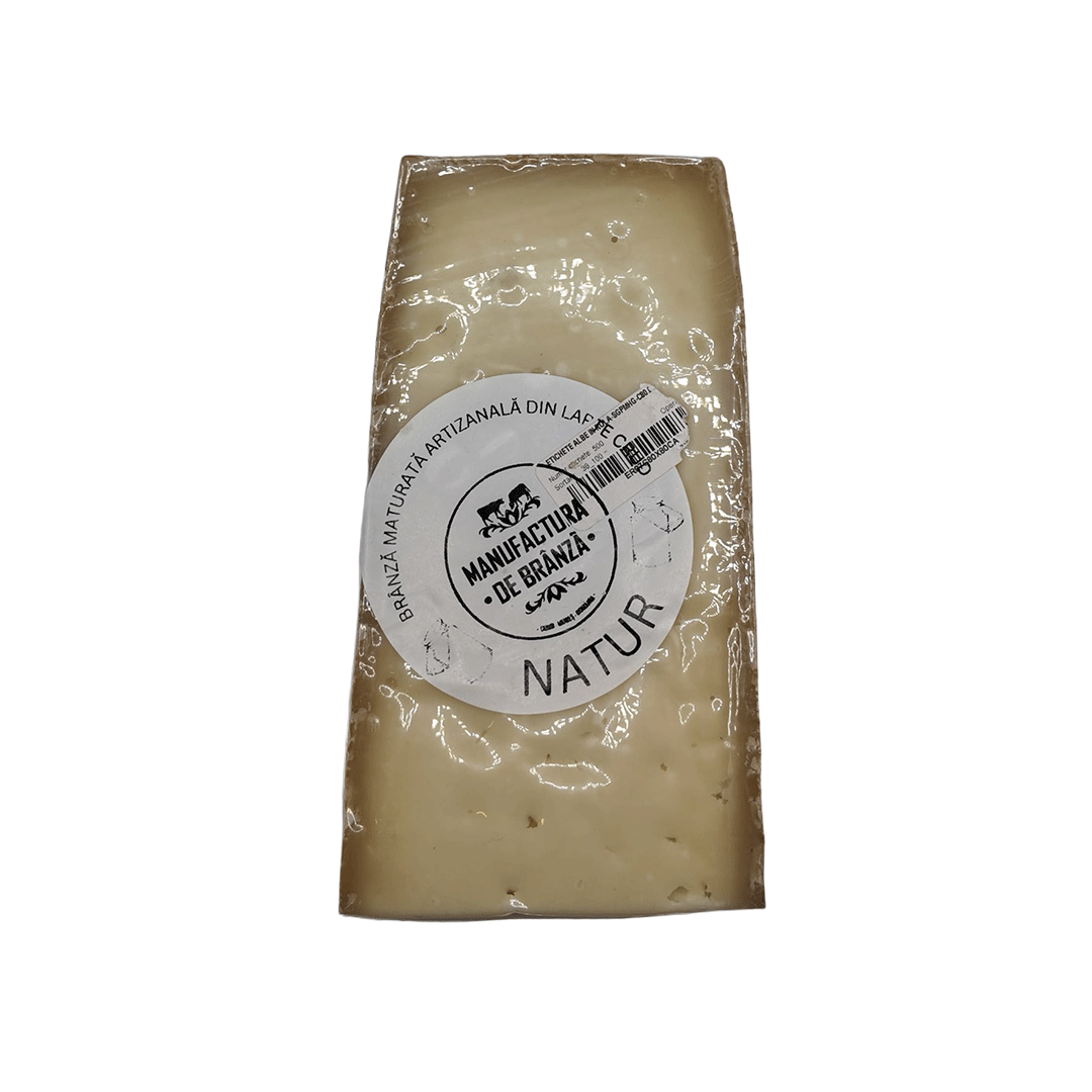 Brânză maturată Natur Manufactura de Brânză 300g