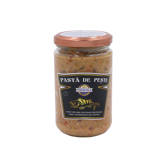 Pastă de pește 310 g – preparat artizanal din novac și legume, gust rafinat