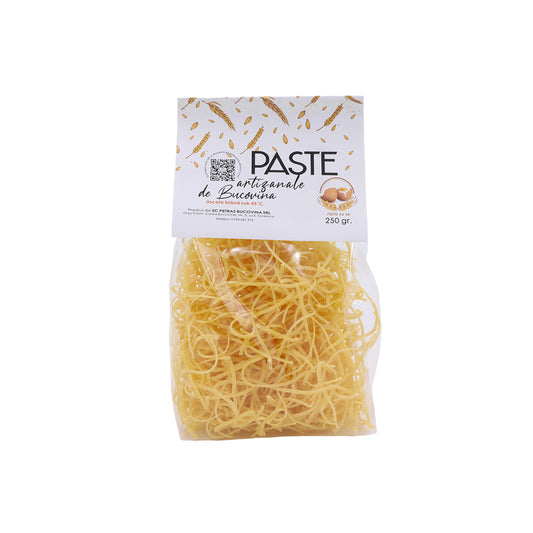 Paste cu ou 250 g – paste artizanale tradiționale, 100% naturale