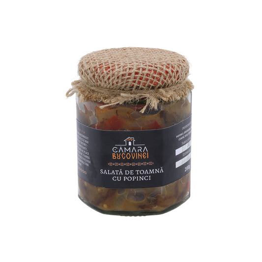 Salată de toamnă cu popinci – rețetă tradițională, gust autentic de Bucovina