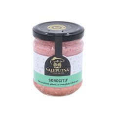 Sorocitu 210 g – cremă de pește afumat cu sfeclă roșie și smântână naturală