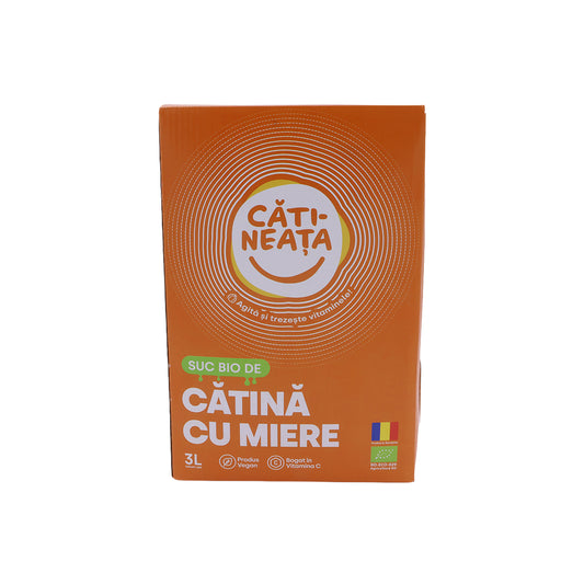Cătineață cu miere 3L – băutură naturală din nectar de cătină și miere bio