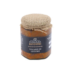 Tocană de legume 200 g – preparat tradițional din legume de grădină și gălbiori