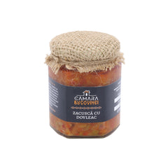 Zacuscă cu dovleac 200 g – preparat tradițional de toamnă, 100% natural