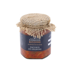 Zacuscă de gălbiori 200 g – preparat tradițional din Bucovina, 100% natural