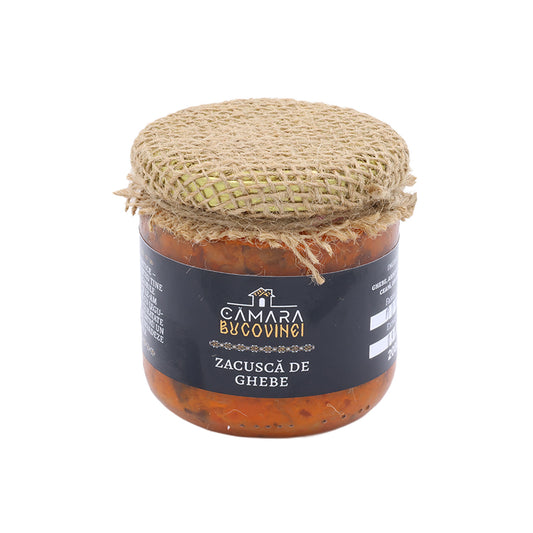 Zacuscă de ghebe 200 g – preparat tradițional din Bucovina, 100% natural