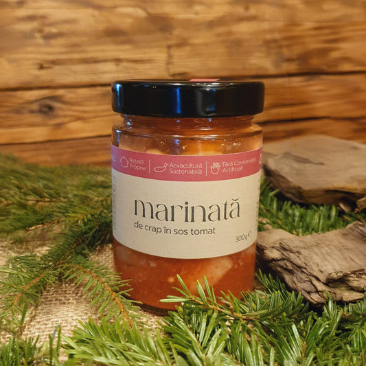 Marinată de crap în sos tomat (200 g)