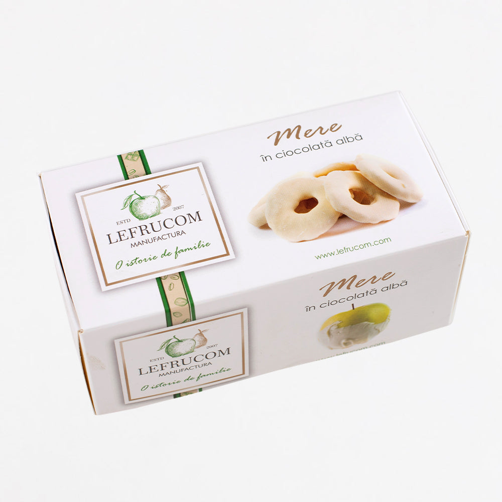 Mere în ciocolată albă (100 g)
