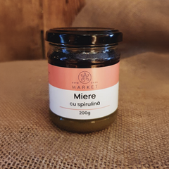 Miere cu spirulina 200g