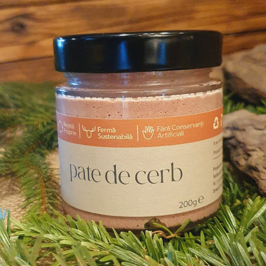 Pate de cerb (200 g) – Gust rafinat din inima pădurii
