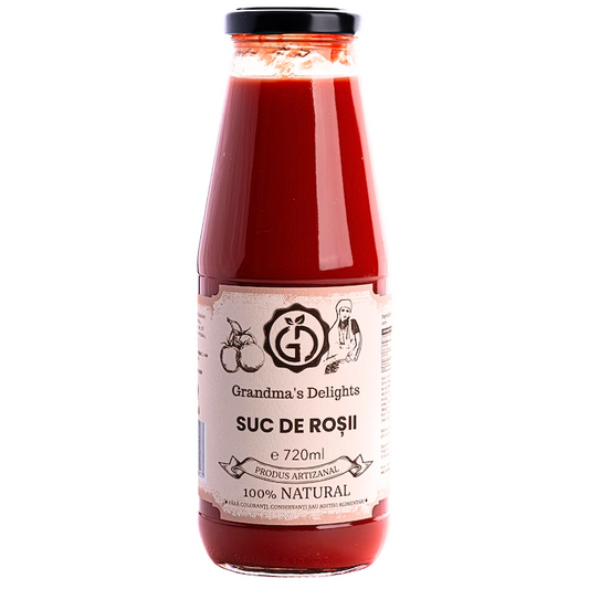 Suc de Roșii Grandma's Delights, 720ml