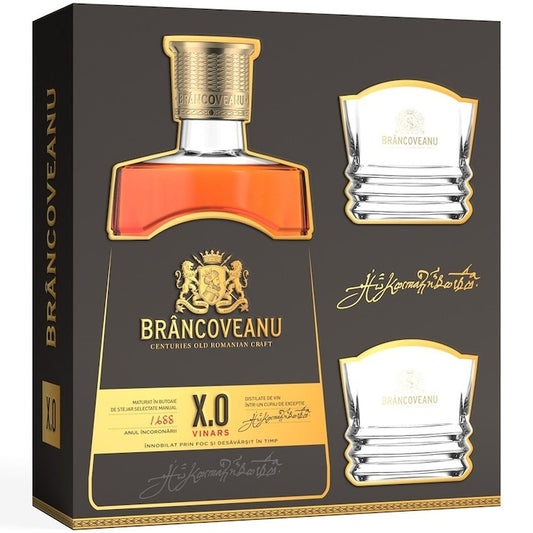 Vinars Brancoveanu X.O, 0.7l + 2 pahare