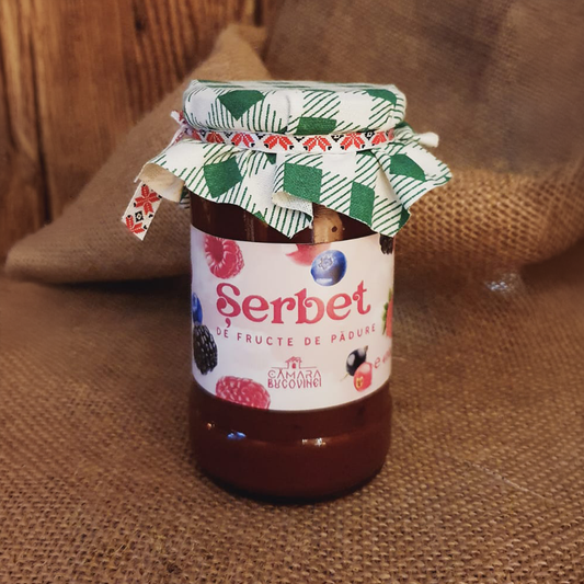 Șerbet de fructe de pădure (400 g)