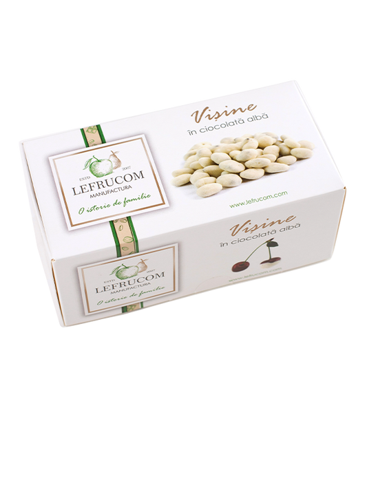 Vișine în ciocolată albă (100 g)